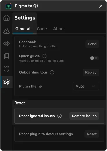 Reset ignored issues on the Settings page in the plugin.