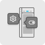 Change code conversion settings to determine how the design is converted.