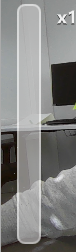 Adjustable zoom level bar