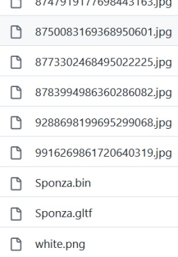 File listing showing Sponza asset files