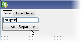 Screenshot of cursor clicking on button to add option to the dropdown menu by writing a name in the textfield