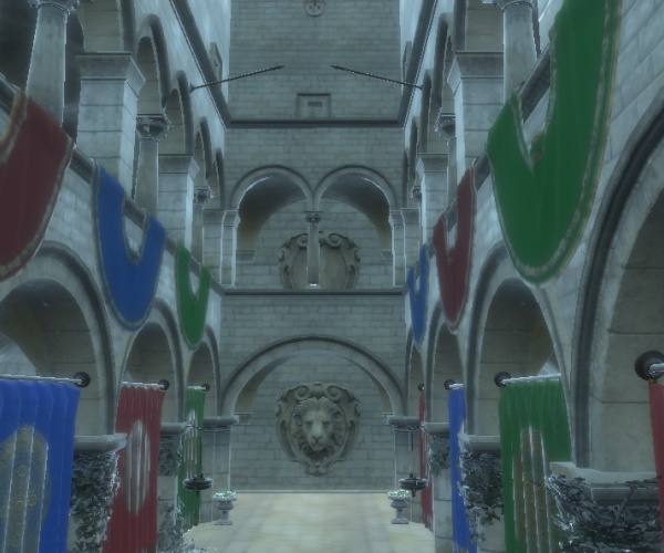 Scene with glow additive blend mode