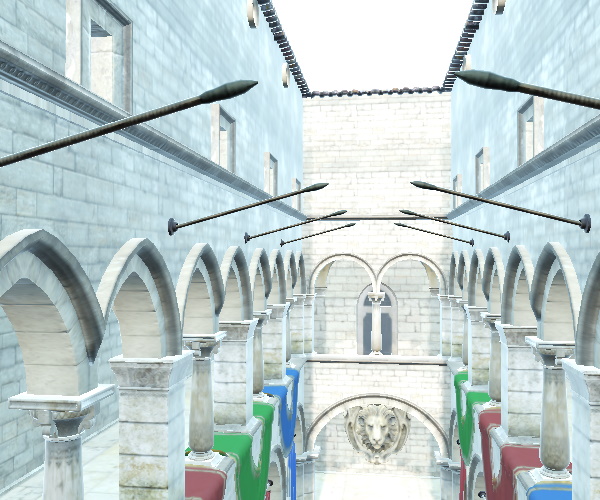 Scene with exposure value 8