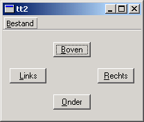 Screenshot of Arrow Pad in Dutch