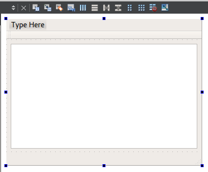 Widget Editing Mode to create the layout
