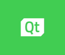 Qt logo texture used as source data
