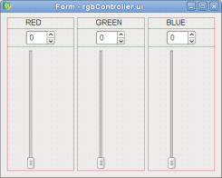 Screenshot showing the result of the final layout