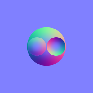 Displacement map with red and green gradients