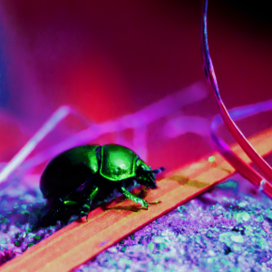 Beetle with hue and saturation adjusted