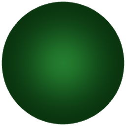 Metallic rough sphere with single directional light