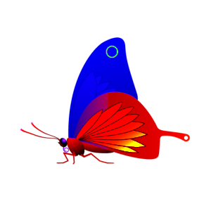 Butterfly with extreme gamma adjustment