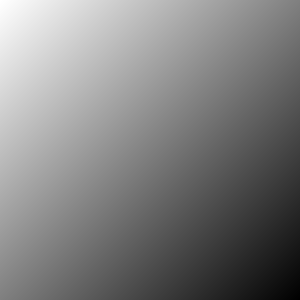 Gradient starting from top-left