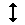 Vertical resize cursor