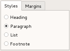 Fusion desktop style tab widgets