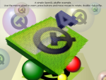 Screenshot of multiple 3d objects spreaded across the screen