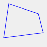Four-sided polygon