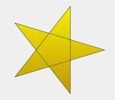 Star with winding fill