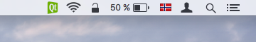 System tray icon