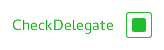 Custom styled check delegate