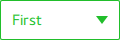 Custom styled combo box