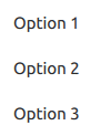 Item delegate in list showing interaction states