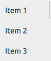 Scroll indicator showing scroll position