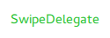 Custom styled swipe delegate