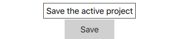 Tooltip displaying helpful text