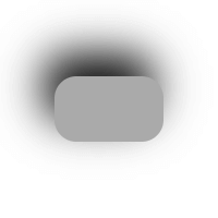 CSS box-shadow with offset and blur 40