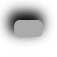 CSS box-shadow with offset, blur 40, and spread 10