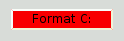 Red button with a beige border