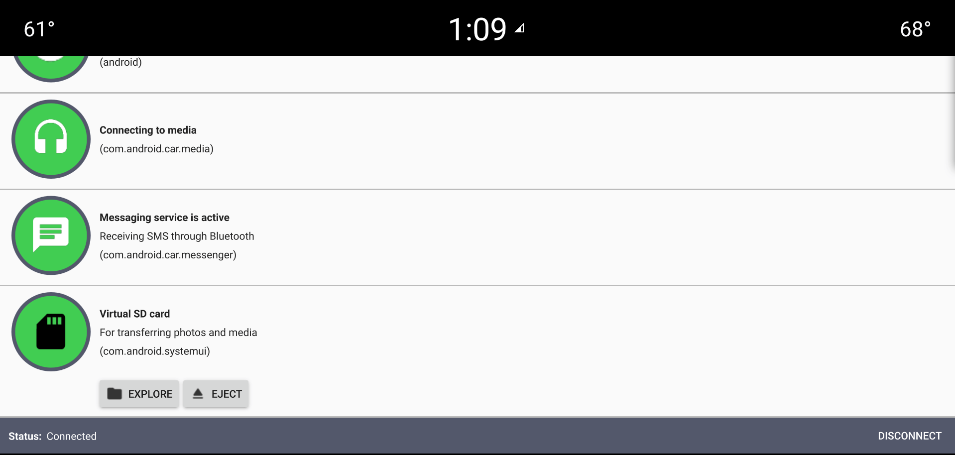 Notifications List