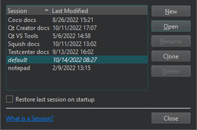 Session Manager