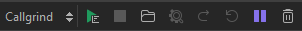 Callgrind view toolbar