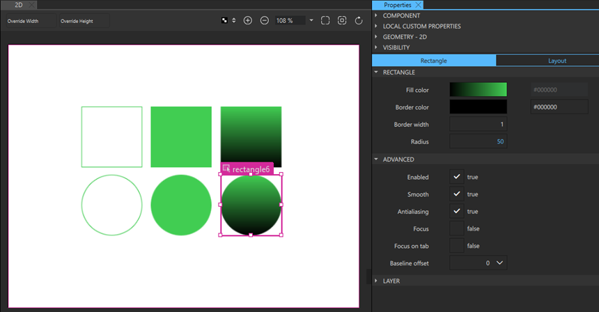 A rectangle and its properties