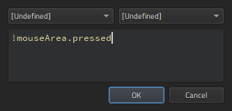 Inactive state when condition.