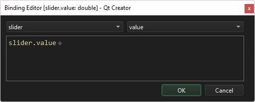 Setting binding rules.