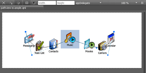 Path View editor.