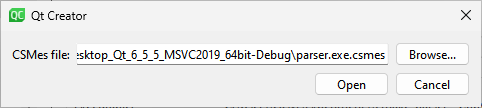 Coco CoverageBrowser and CSMes file