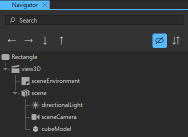 The Navigator buttons.