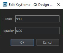 "Edit Keyframe dialog"