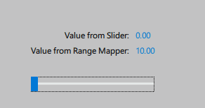 "Previewing a range mapper"