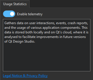 {Usage Statistics}