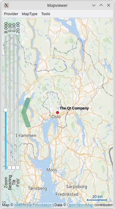 Map Viewer Screenshot