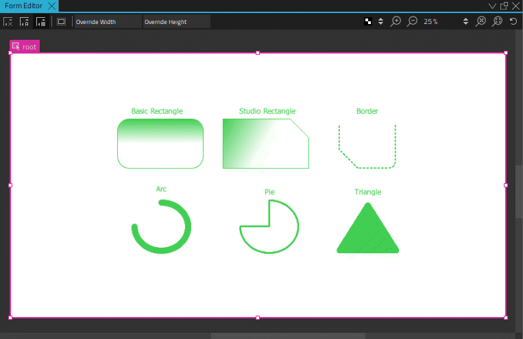 "Components in \QDS"